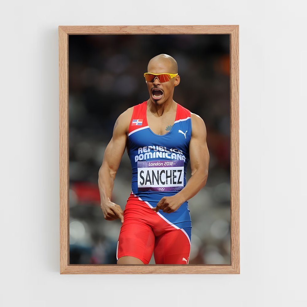 Poster L'Élan du Héros – affiche Athlétisme (vue 4)